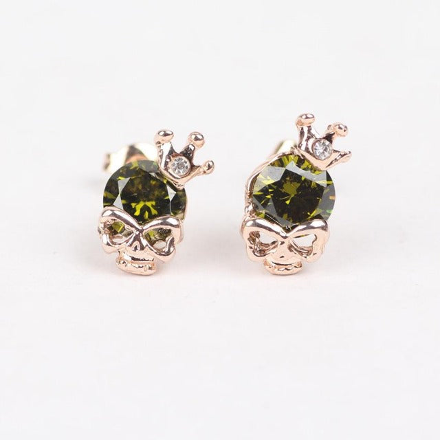Pendientes Góticos verdes