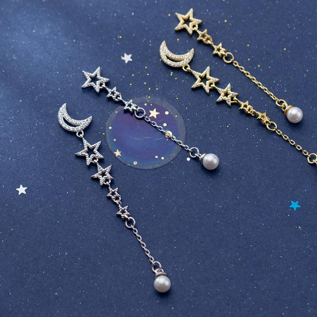 Pendientes Estrella oro