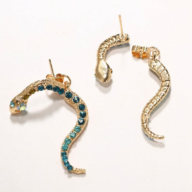 Pendientes de Serpiente para Mujer