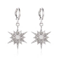 Pendientes Sol Plata