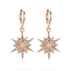 Pendientes Sol mujer Oro