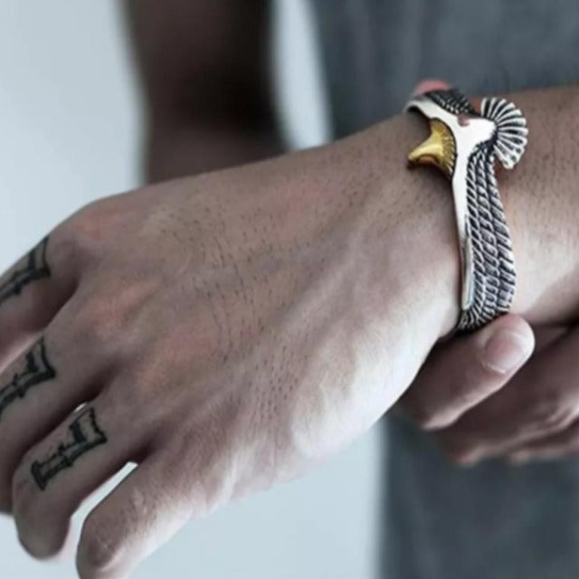 Pulsera Águila Hombre Mujer oro