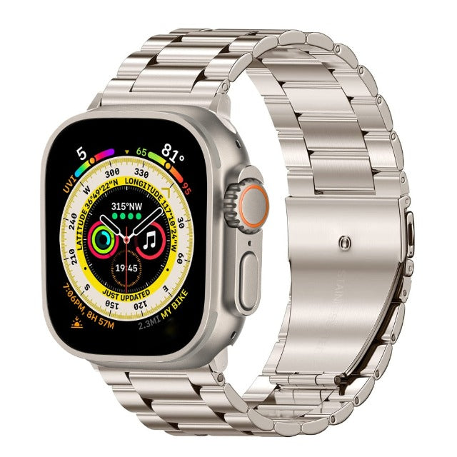 Pulsera Apple Watch Acero Inoxidable marfil