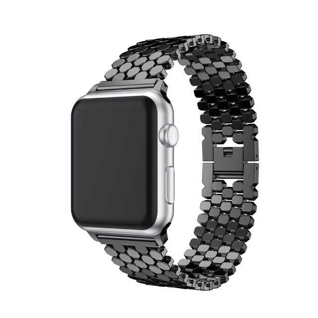 Pulsera Apple Watch de Lujo negro