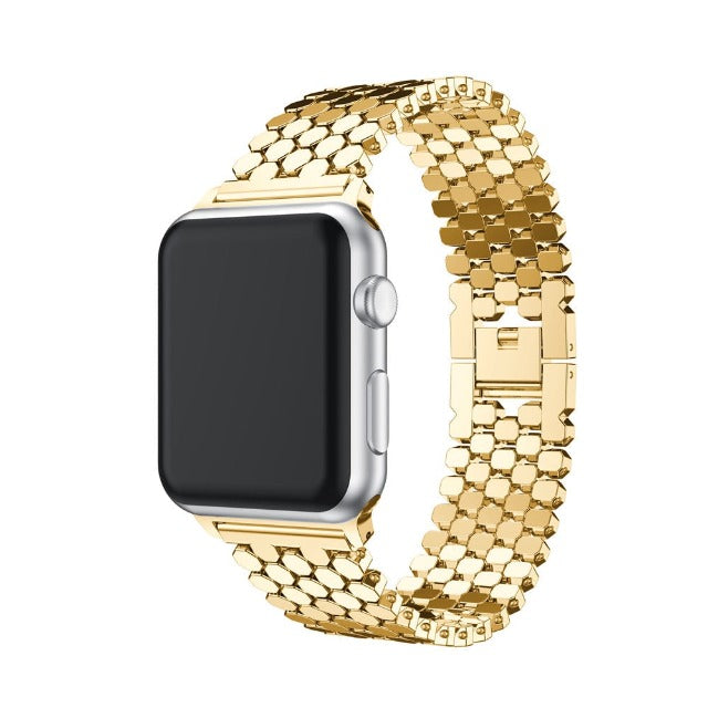 Pulsera Apple Watch de Lujo oro