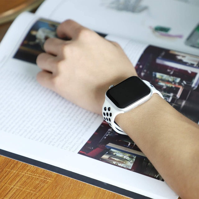 Pulsera Apple Watch Deportiva blanca