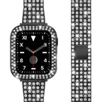 Pulsera Apple Watch Diamante para Mujer negro