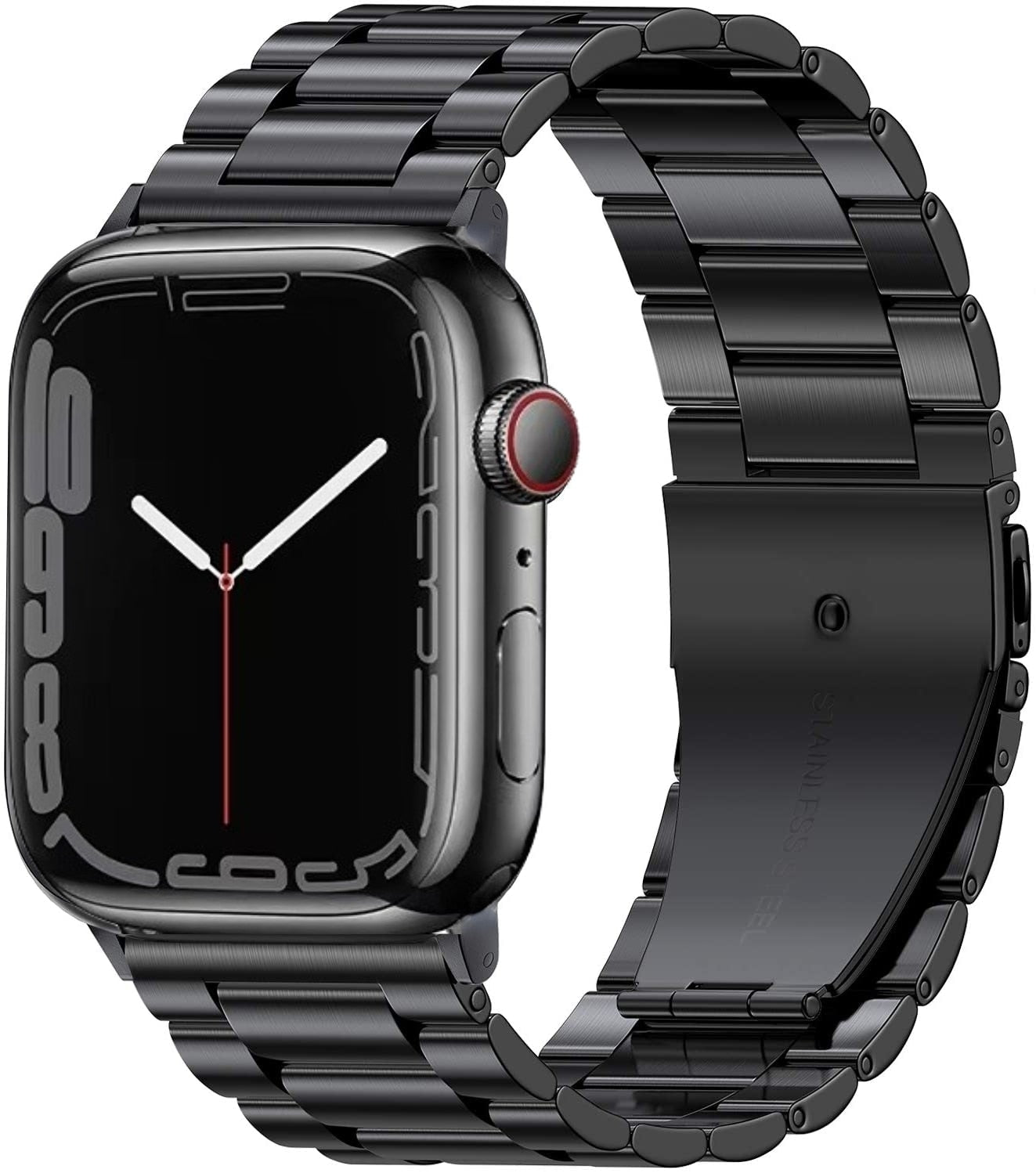 Pulsera Apple Watch de Acero Ultra Resistente negra