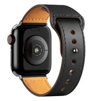 Pulsera Apple Watch de Cuero negro
