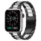 Pulsera Apple Watch en Metal negro y plata