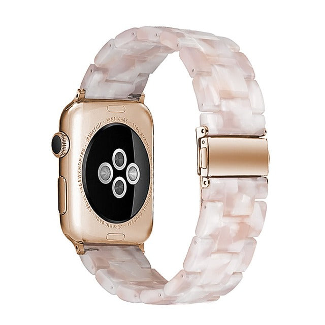 Pulsera Apple Watch de Resina rosa