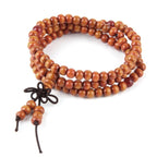 Pulsera Budista Amuleto de la Suerte naranja