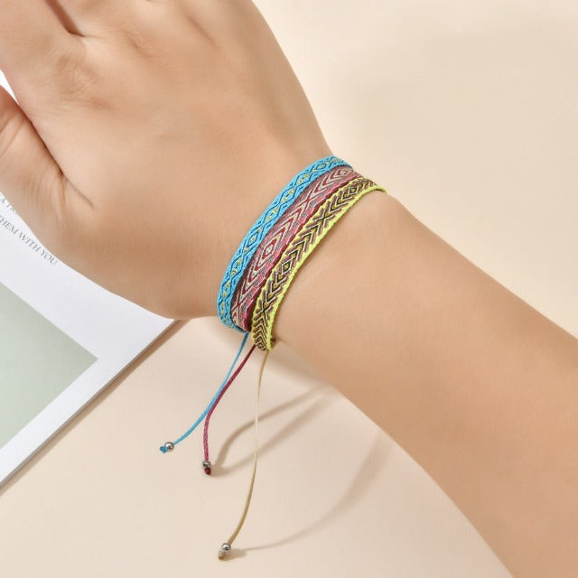 Pulsera Brasileña Trenzada Hombre Mujer