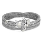 Pulsera Cordón Tortuga Marina gris