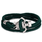 Pulsera Cordón Tortuga Marina verde