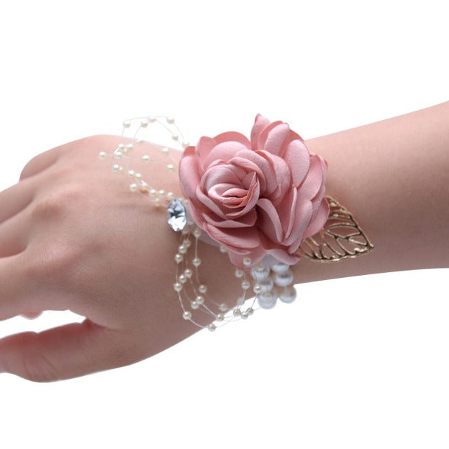 Pulsera de Boda Rosa para Mujer 