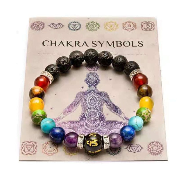 Pulsera de Meditación 7 Chakras 