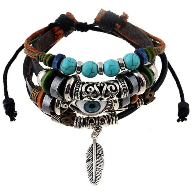 Pulsera Étnica Perla