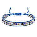 Pulsera Étnica Chic azul rey