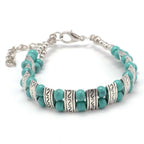 Pulsera Étnica Turquesa