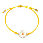 Pulsera Flor Sol amarillo