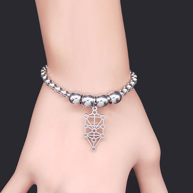 Pulsera Kaballe Diagrama Árbol de la Vida Sephiroth Pulsera