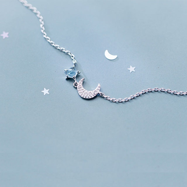 Pulsera Luna Plata