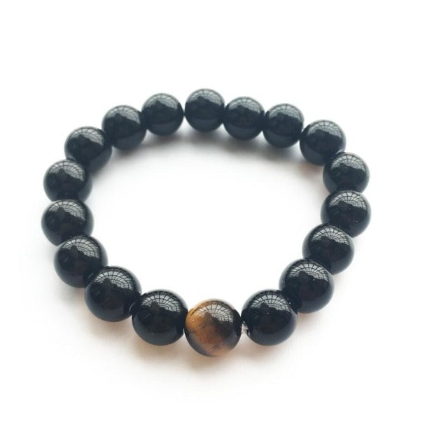 Pulsera Ojo de Tigre Hombre