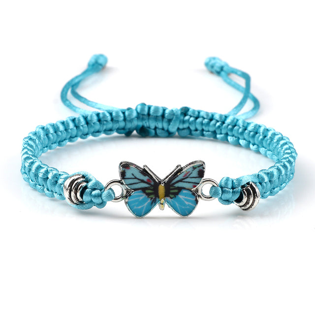 Pulsera Mariposa Azul celeste