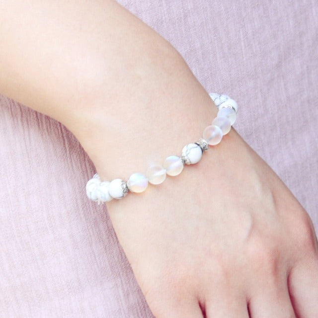 Pulsera de Piedra de Luna Fertilidad