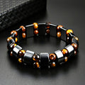Pulsera Piedra Ojo de Tigre Pulsera Hombre