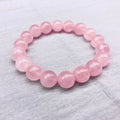 Pulsera de Piedra Cuarzo Rosa