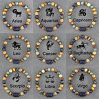 Pulsera Signo Del Zodíaco 12 Constelaciones Pulsera Hombre Mujer Astrología