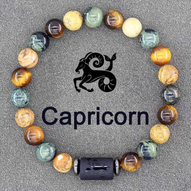 Pulsera Signo Del Zodíaco 12 Constelaciones capricornio