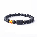 Pulsera Signo del Zodiaco 12 Constelaciones Hombre Mujer Astrología 