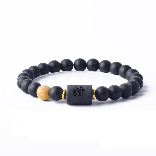 Pulsera Signo del Zodiaco 12 Constelaciones Hombre Mujer Astrología 