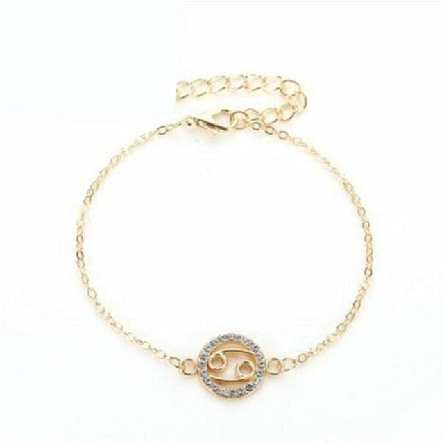 Pulsera Signo Zodiacal 12 Constelaciones Hombre Mujer Astrología 
