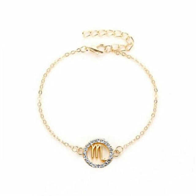Pulsera Signo Zodiacal 12 Constelaciones Hombre Mujer Astrología 