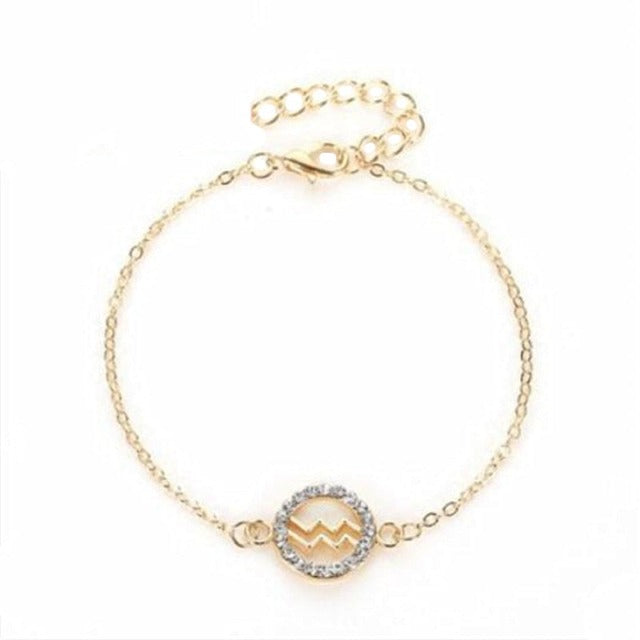 Pulsera Signo Zodiacal 12 Constelaciones Hombre Mujer Astrología 