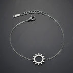 Pulsera Sol plata