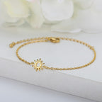 Pulsera Sol Mujer Esclava Astro oro