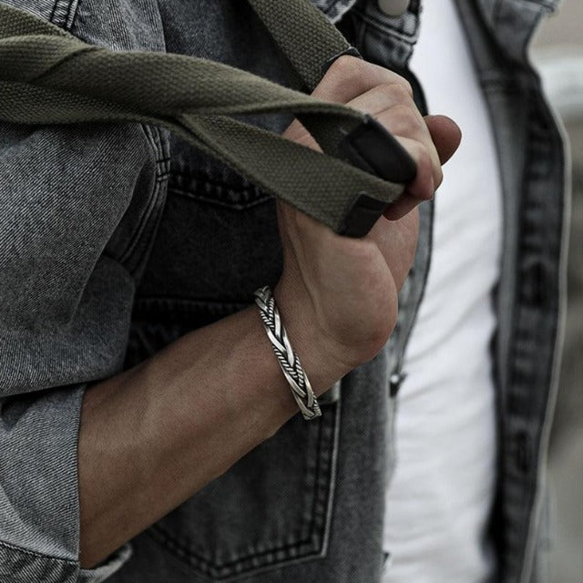 Pulsera Trenzada Hombre