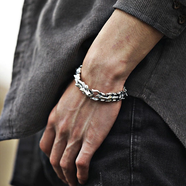 Pulsera Vikinga Ouroboros 