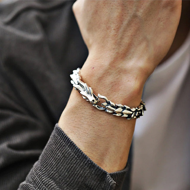 Pulsera Vikinga Ouroboros 