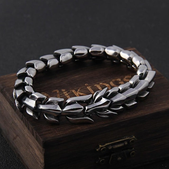 Brazalete Vikingo Ouroboros