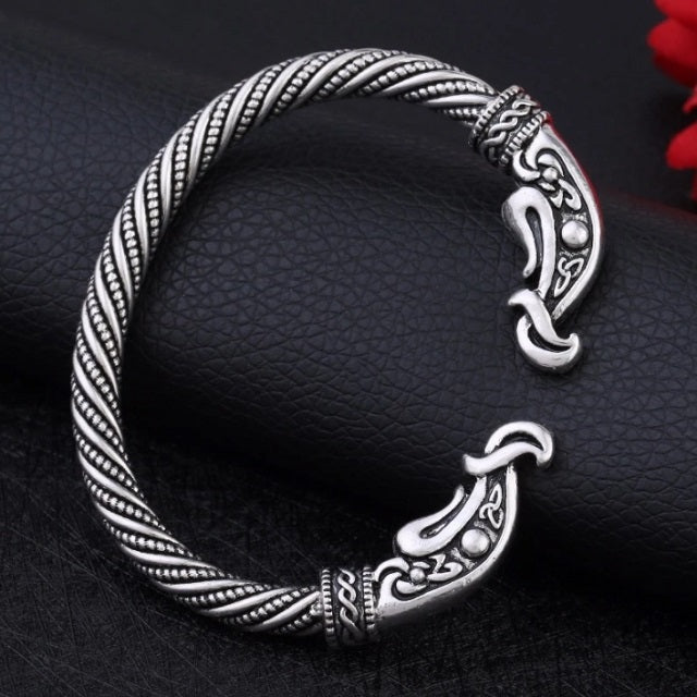 Pulsera Vikinga Ragnar Plata