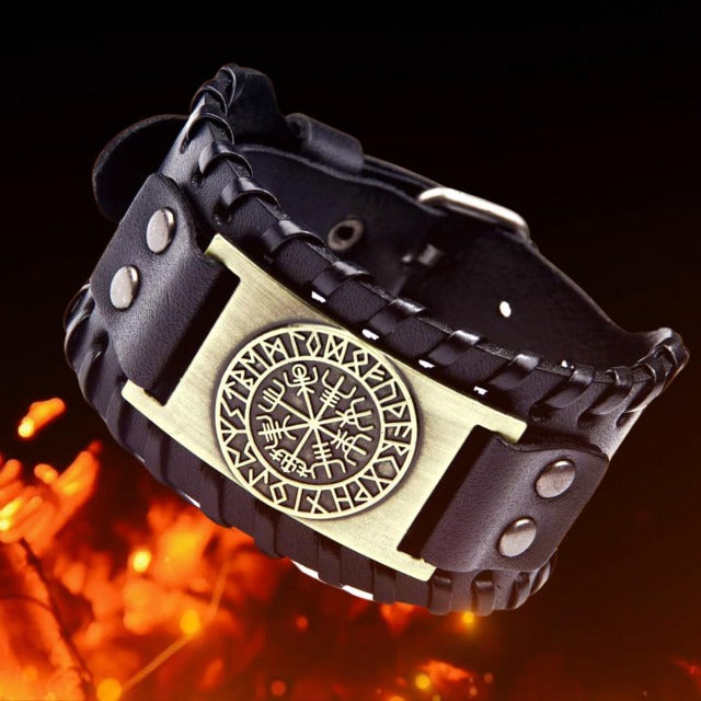 Pulsera Vikinga Vegvisir 