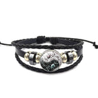 Pulsera Yin Yang para mujer