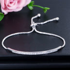 Pulsera con circonio para mujer 