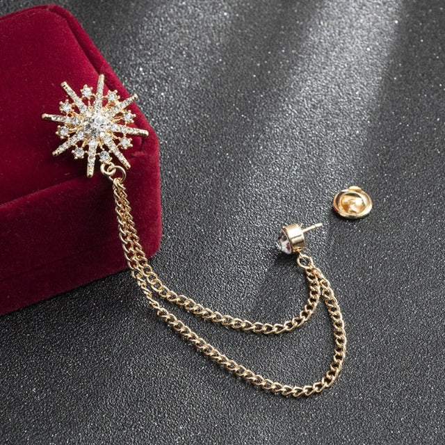 Broche De Traje Estrellas 